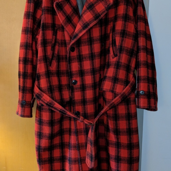 Valintino Jeans Heavy Wool Coat - Picture 2 of 5